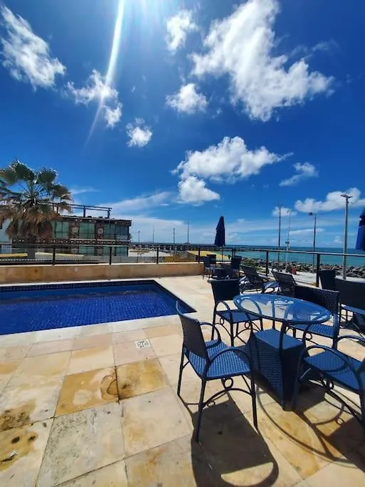 דירות פורטאלזה Tabajara Flat 807 Com Piscina ברזיל